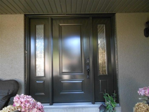 2 private sidelite windows and door oakville