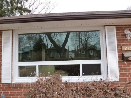 Fixed Over Slide Venting Window