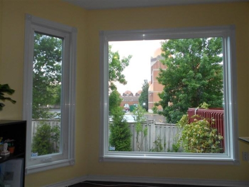 Fixed Window With Vinyl Jamb And Vinyl Trim