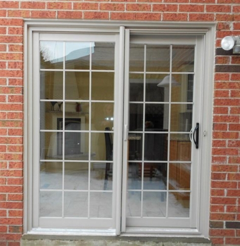 Patio Door With Retractable Screen