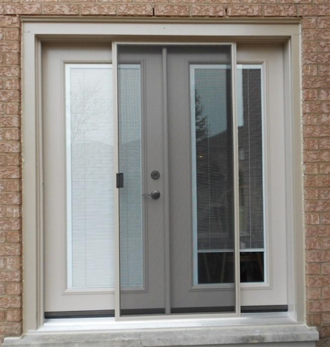 Privacy Door With Internal MinI Blind