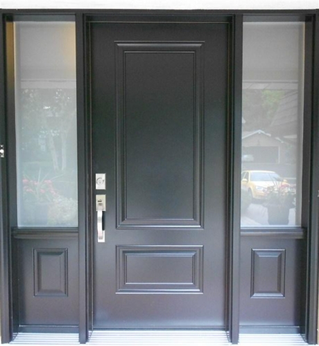 Converted from double door