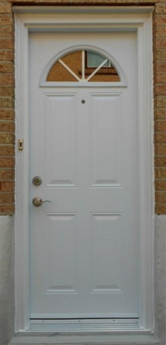 Half moon door