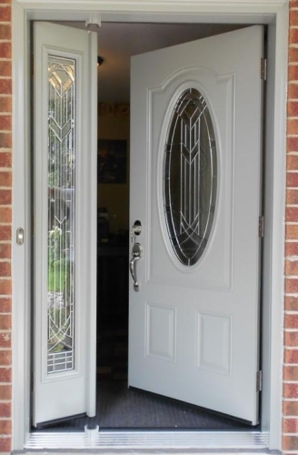 Operating sidelite, masonite chathem glass