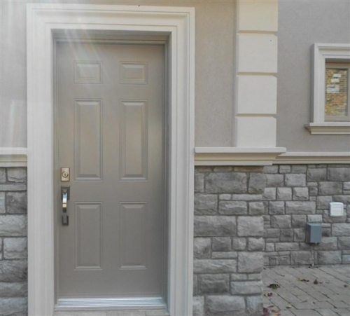 Sandstone color door